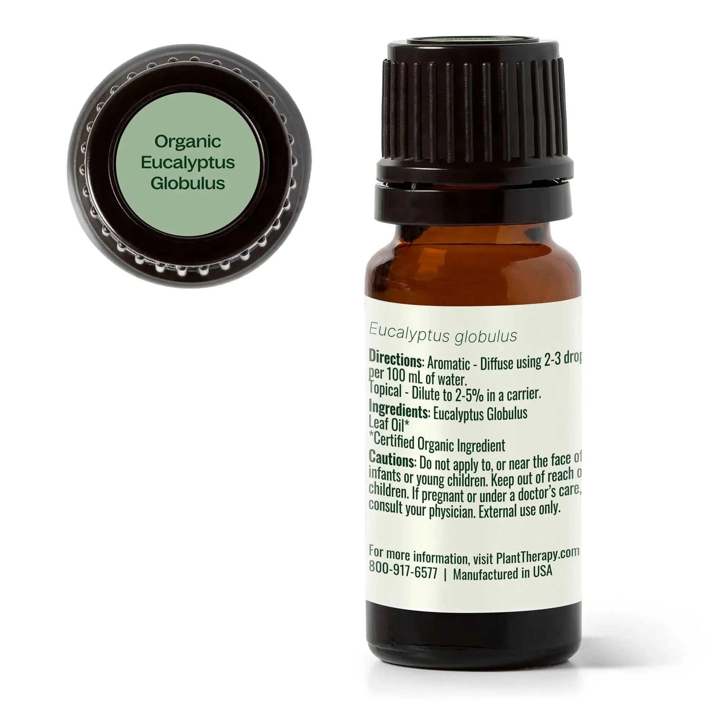 Plant Therapy - Organic Eucalyptus Globulus Essential Oil 10 mL