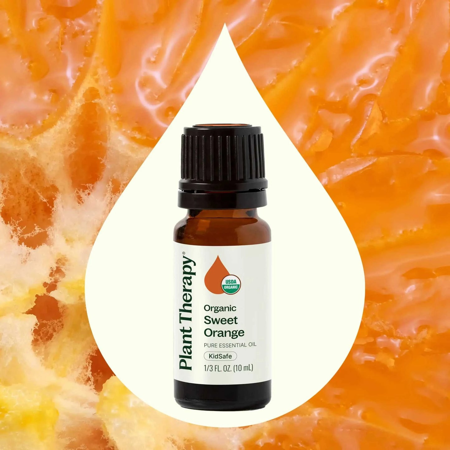 Plant Therapy - Organic Sweet Orange Essential Oil 10 mL