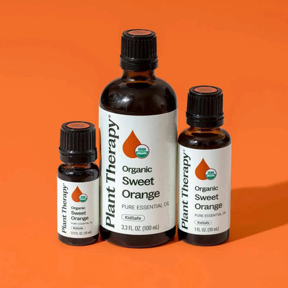Plant Therapy - Organic Sweet Orange Essential Oil 10 mL
