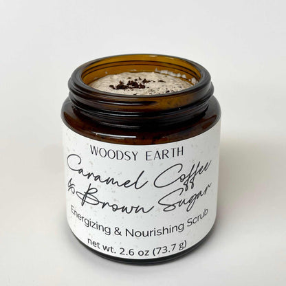 Caramel Coffee Brown Sugar Scrub – Exfoliate, Hydrate & Glow