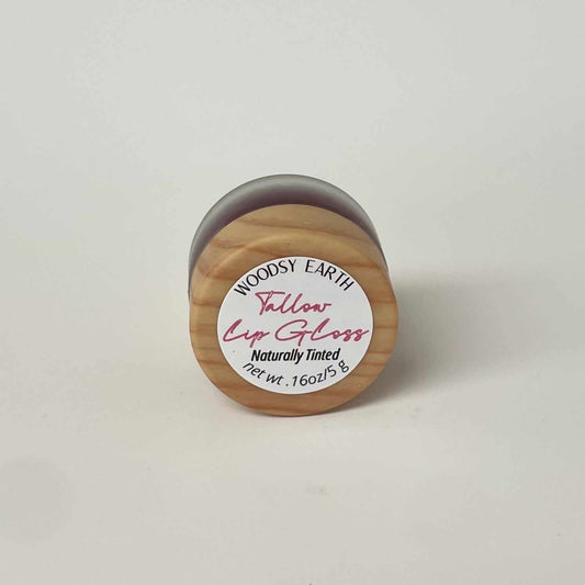 Tinted Tallow Lip Gloss – Natural Shine and Soft Color