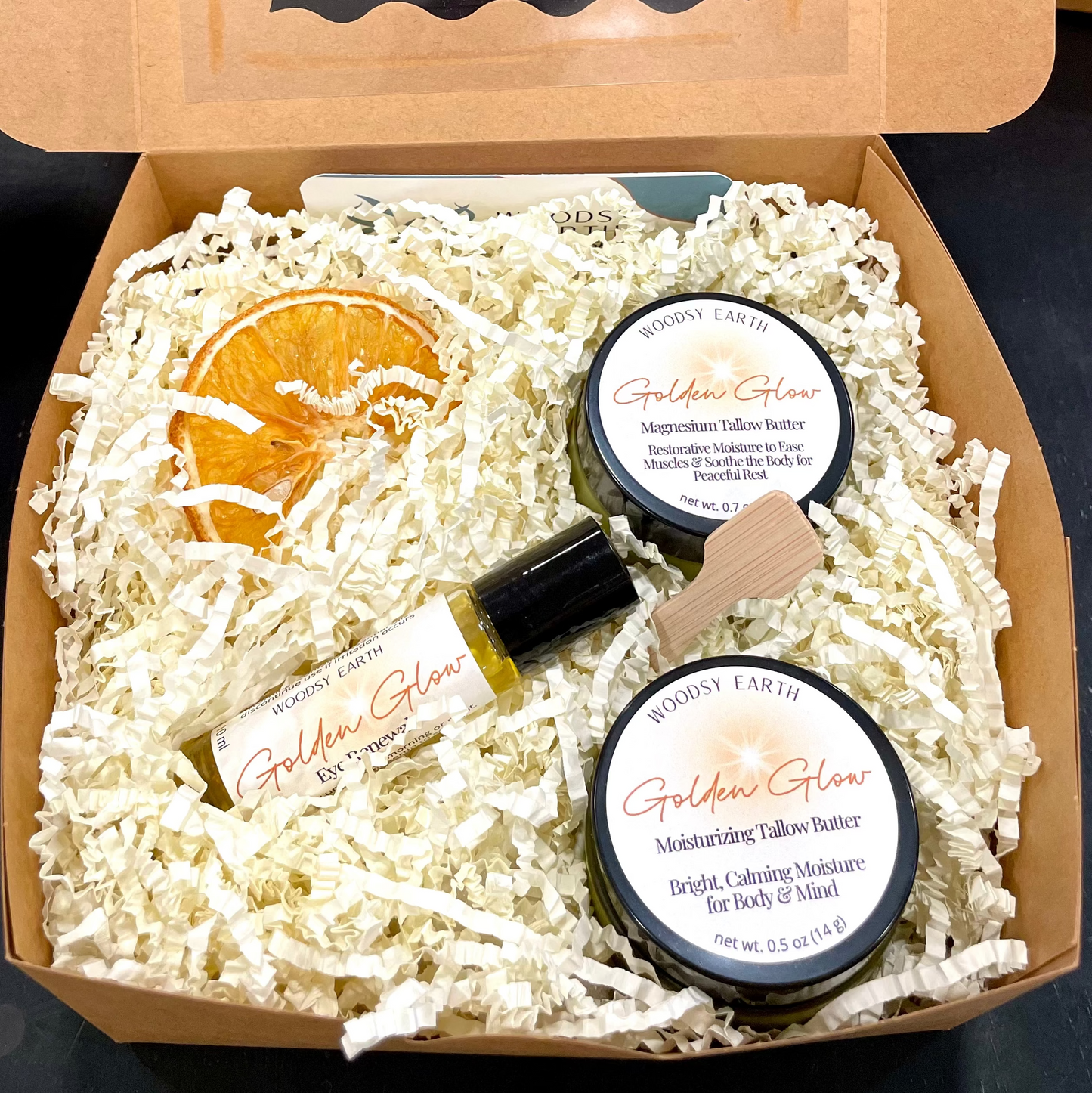 Golden Glow Gift Set | Frankincense & Sweet Orange Collection |Limited Edition