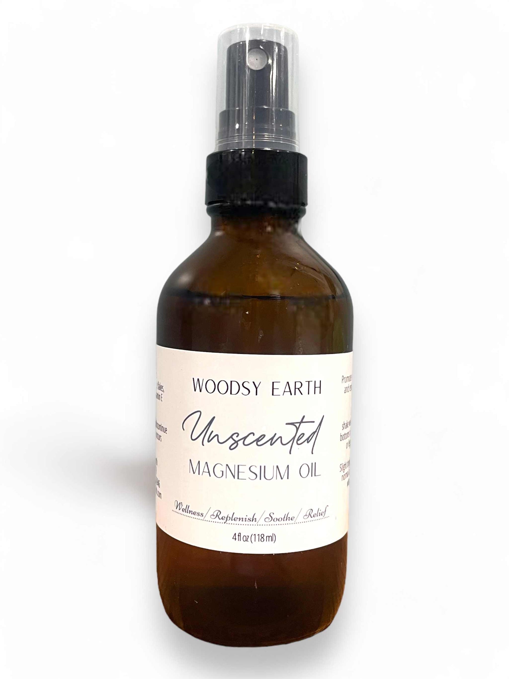 Magnesium Oil Spray bottle for relaxation and pain relief.