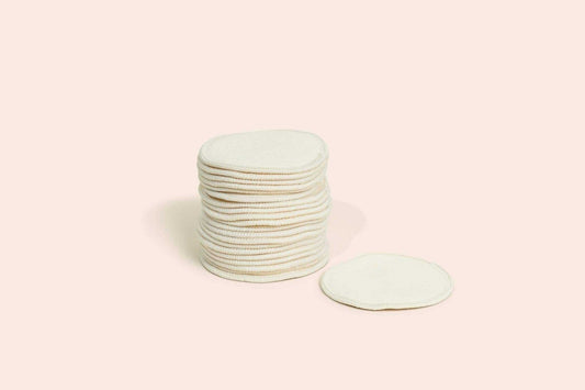 Bamboo Switch reusable facial rounds made from hemp, eco-friendly and washable.