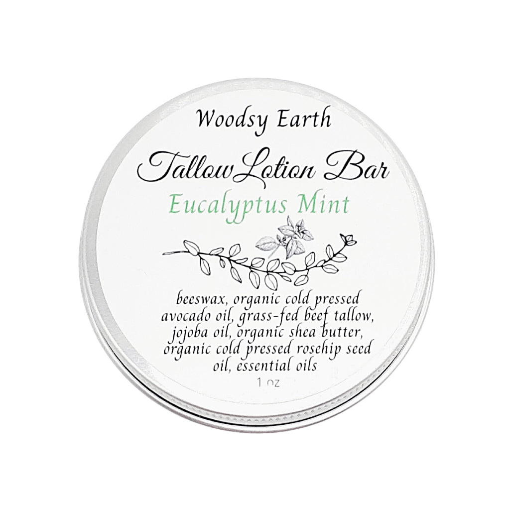 Eucalyptus Mint Tallow Lotion Bar
